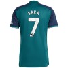 Camiseta de fútbol Arsenal Saka 7 Tercera Equipación 23-24 - Hombre